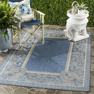 Safavieh Courtyard CY2965 Blue/Natural Area Rug 