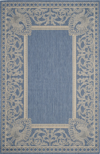 Safavieh Courtyard CY2965 Blue/Natural Area Rug 