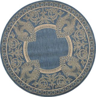 Safavieh Courtyard CY2965 Blue/Natural Area Rug 