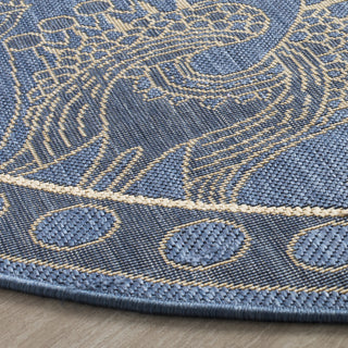 Safavieh Courtyard CY2965 Blue/Natural Area Rug 