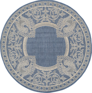 Safavieh Courtyard CY2965 Blue/Natural Area Rug 