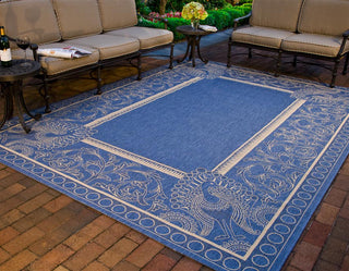 Safavieh Courtyard CY2965 Blue/Natural Area Rug 