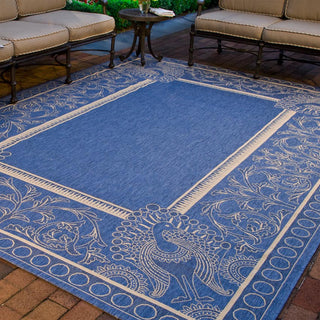 Safavieh Courtyard CY2965 Blue/Natural Area Rug 