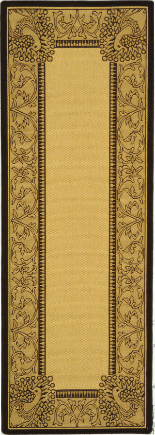 Safavieh Courtyard CY2965 Natural/Chocolate Area Rug 