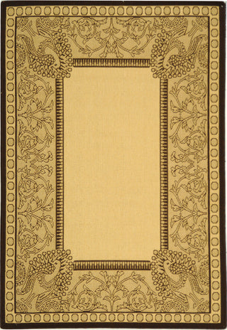 Safavieh Courtyard CY2965 Natural/Chocolate Area Rug 