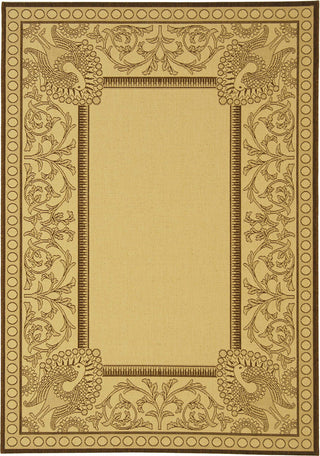 Safavieh Courtyard CY2965 Natural/Chocolate Area Rug 