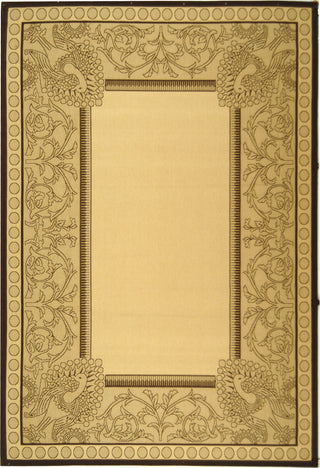 Safavieh Courtyard CY2965 Natural/Chocolate Area Rug 