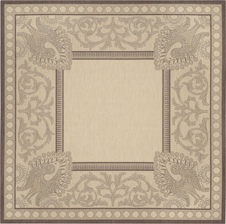 Safavieh Courtyard CY2965 Natural/Chocolate Area Rug 