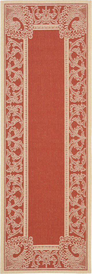 Safavieh Courtyard CY2965 Red/Natural Area Rug 