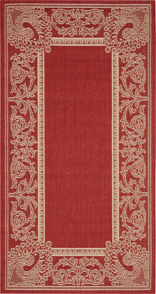 Safavieh Courtyard CY2965 Red/Natural Area Rug 