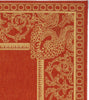 Safavieh Courtyard CY2965 Red/Natural Area Rug 