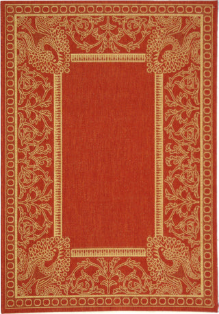 Safavieh Courtyard CY2965 Red/Natural Area Rug 