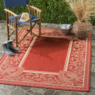 Safavieh Courtyard CY2965 Red/Natural Area Rug 