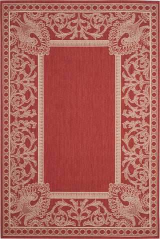 Safavieh Courtyard CY2965 Red/Natural Area Rug 