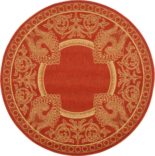 Safavieh Courtyard CY2965 Red/Natural Area Rug 