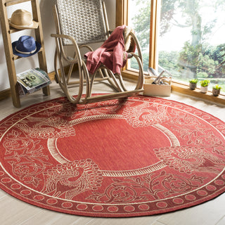 Safavieh Courtyard CY2965 Red/Natural Area Rug 