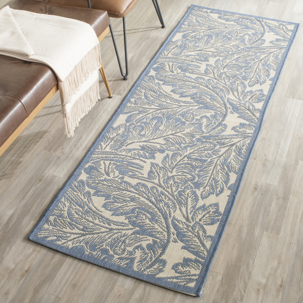 Safavieh Courtyard CY2996 Natural/Blue Area Rug  Feature