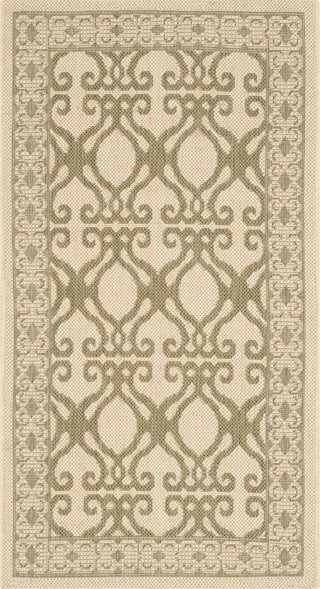 Safavieh Courtyard CY3040 Natural/Olive Area Rug main image