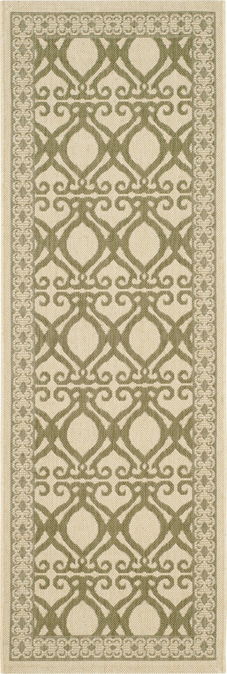 Safavieh Courtyard CY3040 Natural/Olive Area Rug 