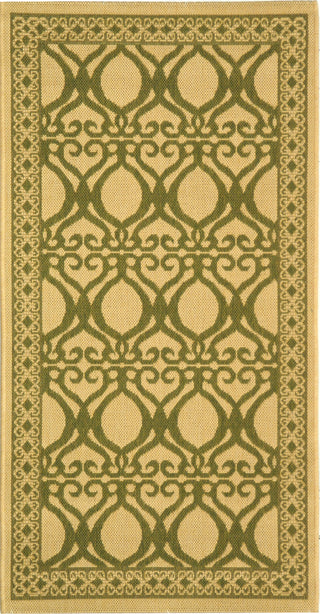 Safavieh Courtyard CY3040 Natural/Olive Area Rug 