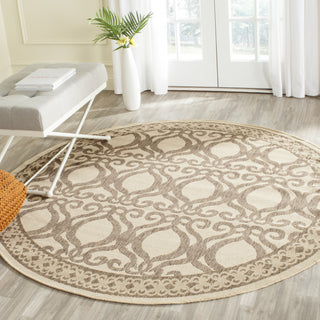 Safavieh Courtyard CY3040 Natural/Brown Area Rug 