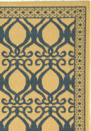 Safavieh Courtyard CY3040 Natural/Blue Area Rug 