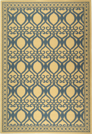 Safavieh Courtyard CY3040 Natural/Blue Area Rug 
