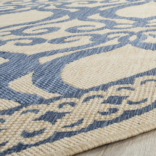 Safavieh Courtyard CY3040 Natural/Blue Area Rug 