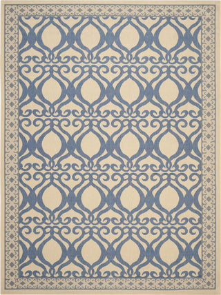 Safavieh Courtyard CY3040 Natural/Blue Area Rug 