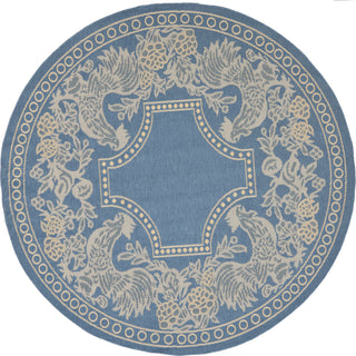 Safavieh Courtyard CY3305 Blue/Natural Area Rug 