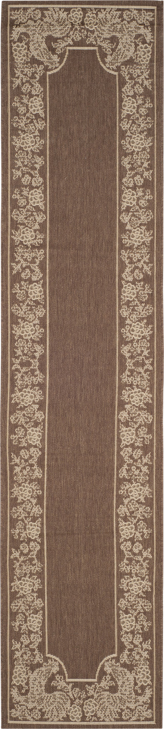 Safavieh Courtyard CY3305 Chocolate/Natural Area Rug 