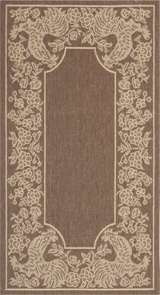 Safavieh Courtyard CY3305 Chocolate/Natural Area Rug main image