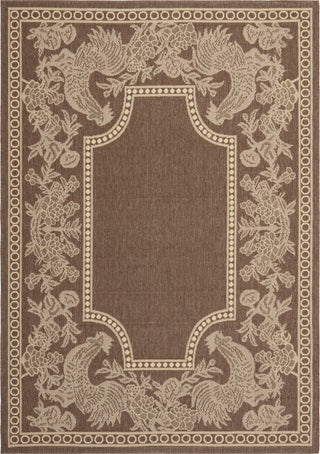 Safavieh Courtyard CY3305 Chocolate/Natural Area Rug 