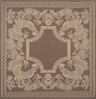 Safavieh Courtyard CY3305 Chocolate/Natural Area Rug 