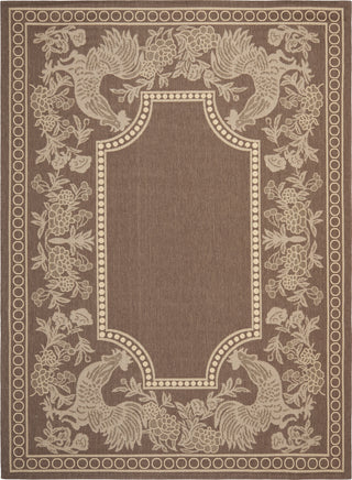 Safavieh Courtyard CY3305 Chocolate/Natural Area Rug 