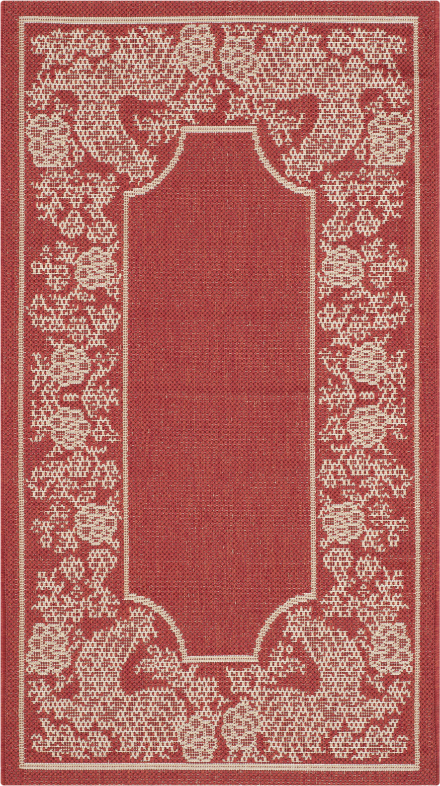 Safavieh Courtyard CY3305 Red/Natural Area Rug main image