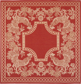 Safavieh Courtyard CY3305 Red/Natural Area Rug 