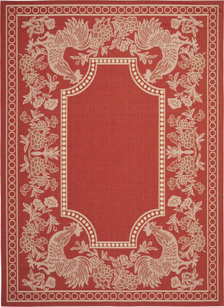 Safavieh Courtyard CY3305 Red/Natural Area Rug 