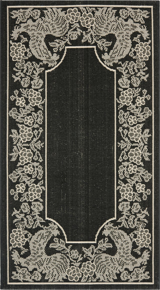 Safavieh Courtyard CY3305 Black/Sand Area Rug main image