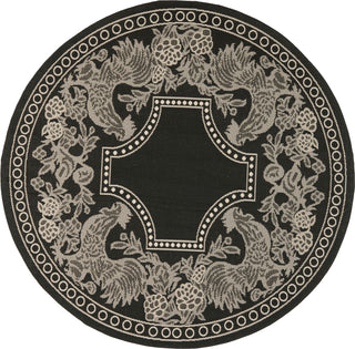 Safavieh Courtyard CY3305 Black/Sand Area Rug 