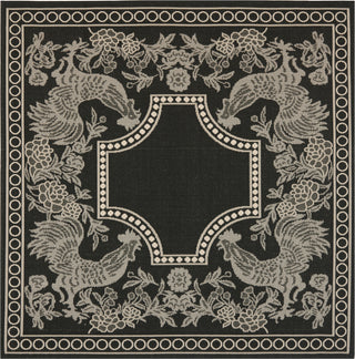 Safavieh Courtyard CY3305 Black/Sand Area Rug 