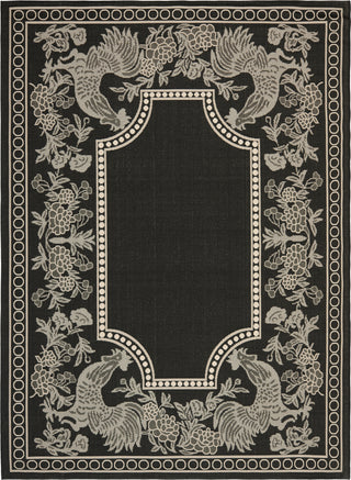 Safavieh Courtyard CY3305 Black/Sand Area Rug 