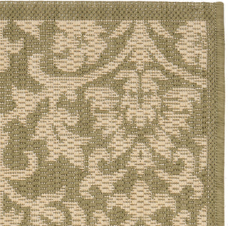 Safavieh Courtyard CY3416 Olive/Natural Area Rug 