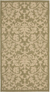 Safavieh Courtyard CY3416 Olive/Natural Area Rug main image