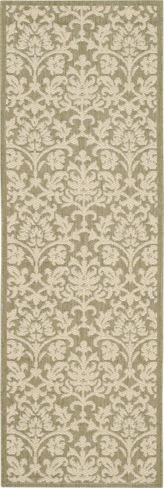 Safavieh Courtyard CY3416 Olive/Natural Area Rug 