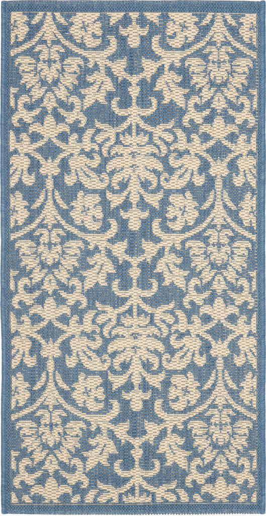 Safavieh Courtyard CY3416 Blue/Natural Area Rug main image