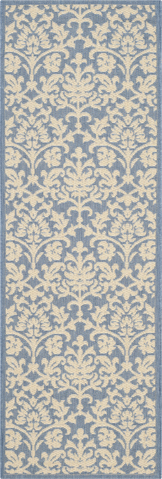 Safavieh Courtyard CY3416 Blue/Natural Area Rug 