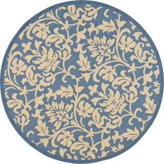 Safavieh Courtyard CY3416 Blue/Natural Area Rug 