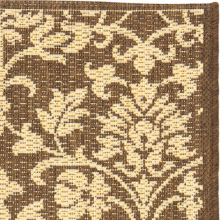 Safavieh Courtyard CY3416 Chocolate/Natural Area Rug 