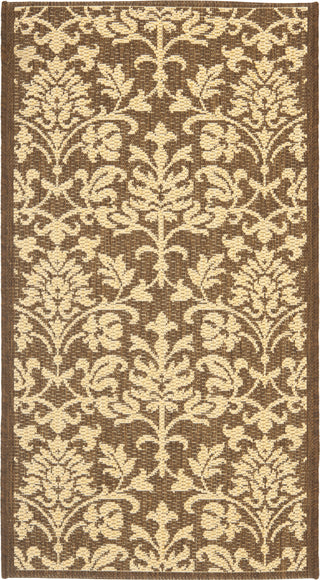 Safavieh Courtyard CY3416 Chocolate/Natural Area Rug main image